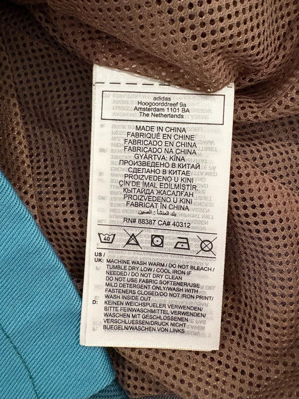 Adidas Women Originals KSENIASCHNAIDER Reprocessed Limited Ed Dress Size 12 NEW - Picture 16 of 17